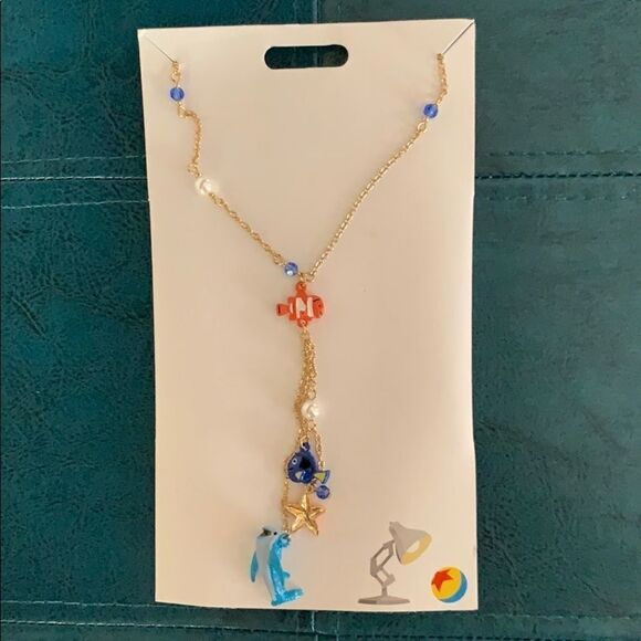 NWT DISNEY PARKS NECKLACE | Nemo Charms - Picture 1 of 4